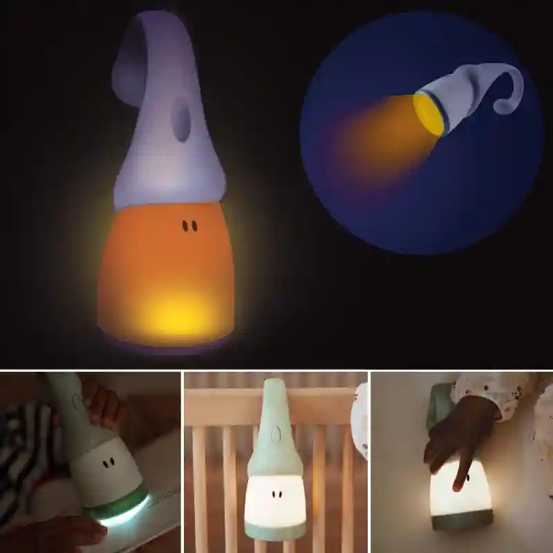 Beaba lampa portabila 2in1 Pixie Torch Sage Green B930333