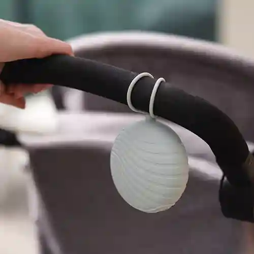 Carcasa din silicon pentru suzetă Bej, Babyono