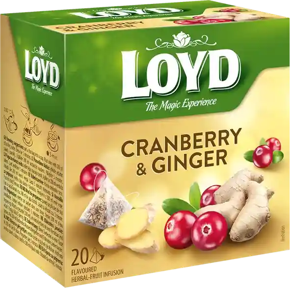 LOYD Cranberry & Ginger, 20 пак.