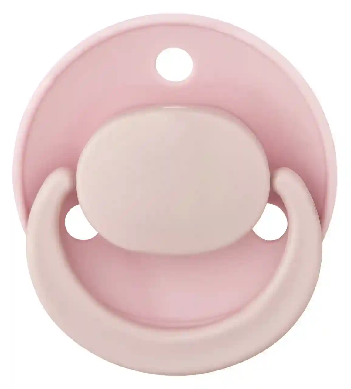 "Baby-Nova" Круглая соска с кольцом, 0 мес-24 мес, Силикон, без BPA, 2 шт. (23501)