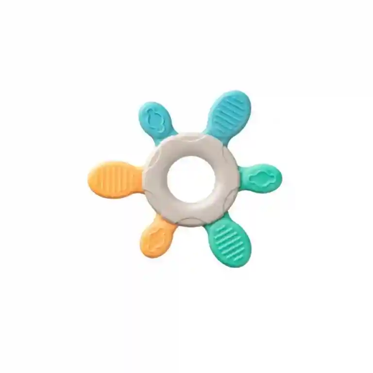 ”Baby-Nova” Jucărie pentru dentiție - Baby's First Teether, 3 luni+, componente silicon, fără BPA, 1 buc. (31154)