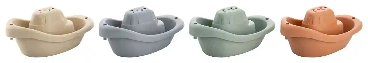 Baby-Nova, Set 4 bărcuţe pentru baie, 3luni+  (31140)