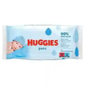 Şerveţele umede Huggies Pure, 56 buc