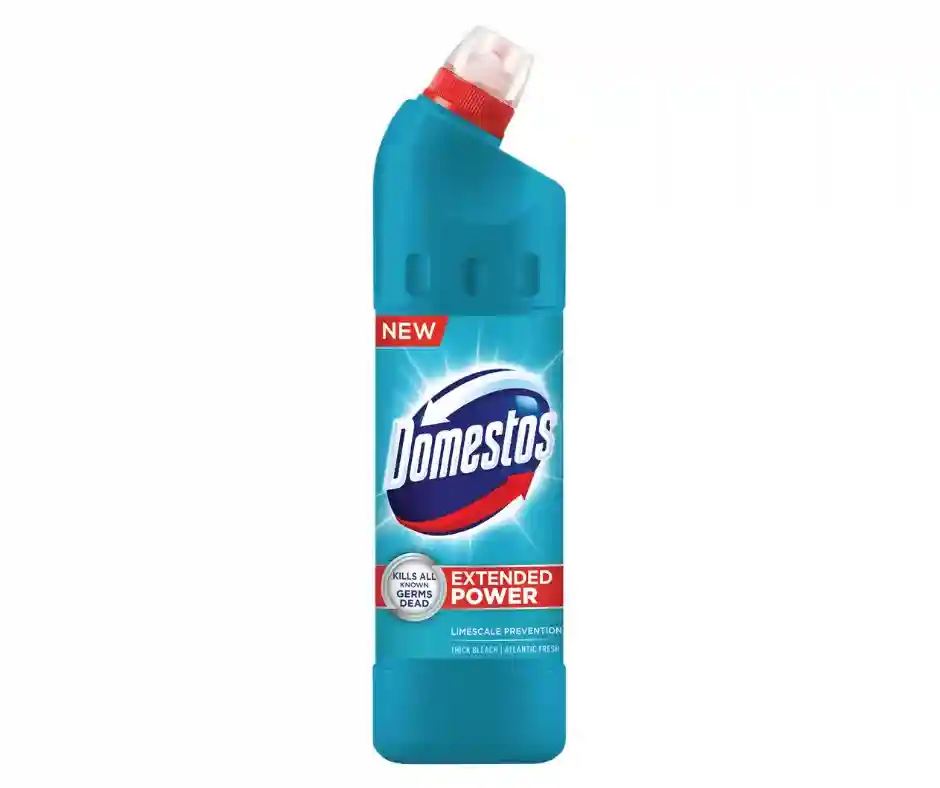 Dezinfectant înălbitor anticalcar Domestos Extended Power Atlantic Fresh, 1L