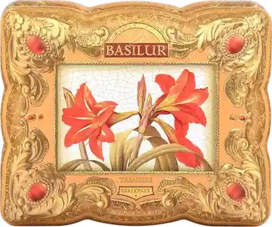 Чай черный  Basilur Lose Leaf Tea  TREASURE SARDONIKS, металлическая коробка  100 г