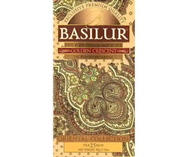 Чай черный Basilur Oriental Collection GOLDEN CRESCENT, 25*2г