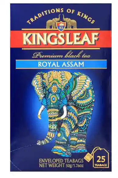 Чай черный Kingsleaf РОЯЛ АССАМ, 25*2г