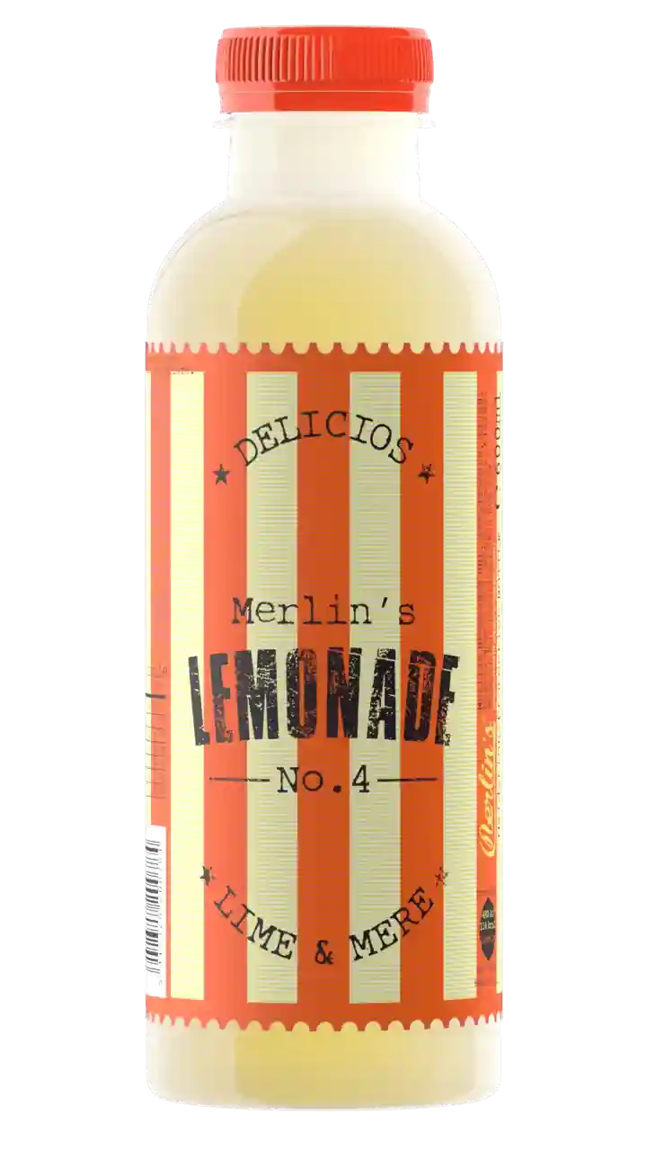 Merlin's Lemonade No.4 lime & apple, 0,6 L