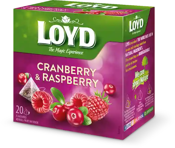 LOYD Cranberry & Raspberry, 20 пак.