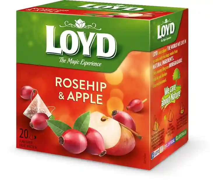 LOYD Rosehip & Apple, 20 пак.