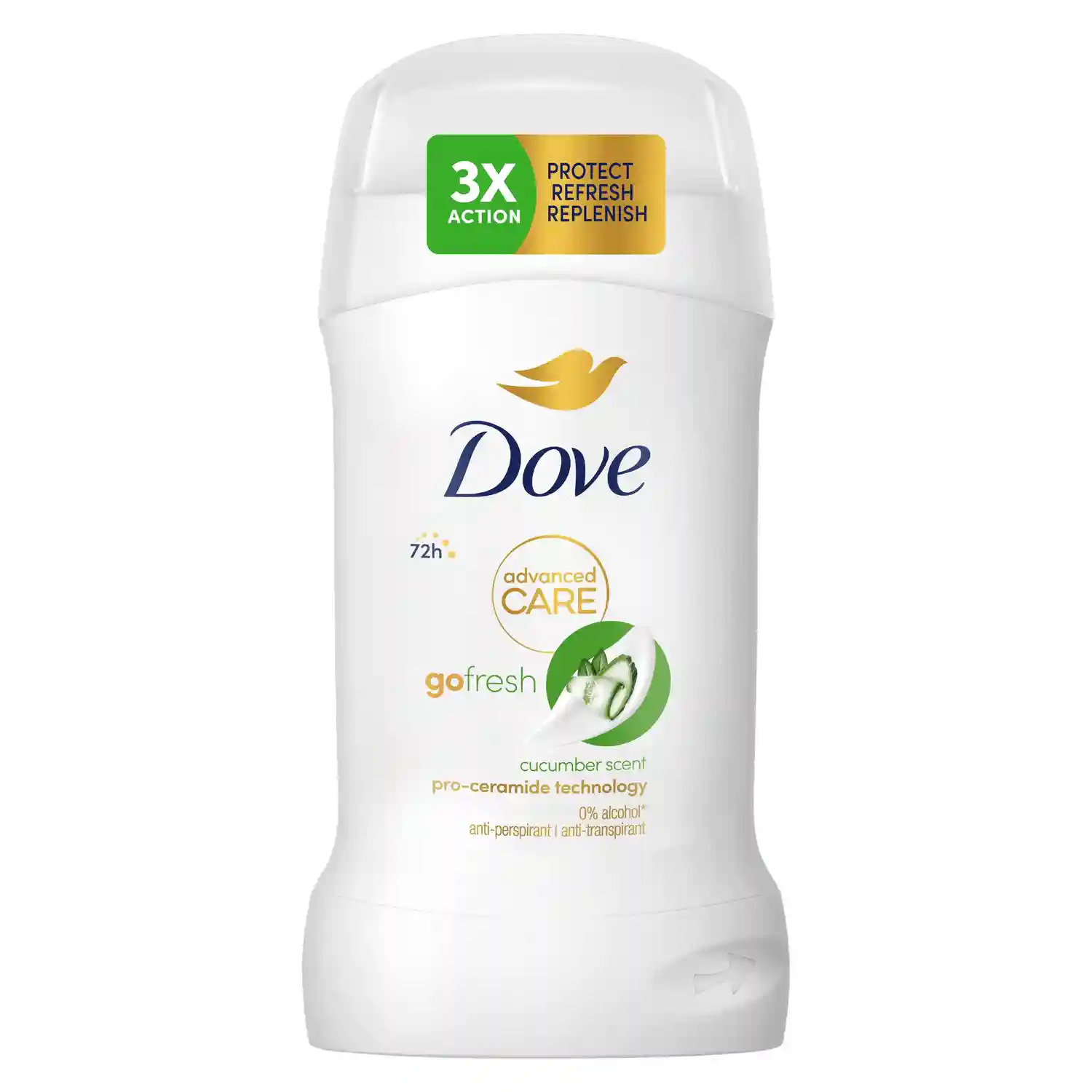 Antiperspirant Dove Stick Advanced Care Go Fresh Cucumber Scent 50ml