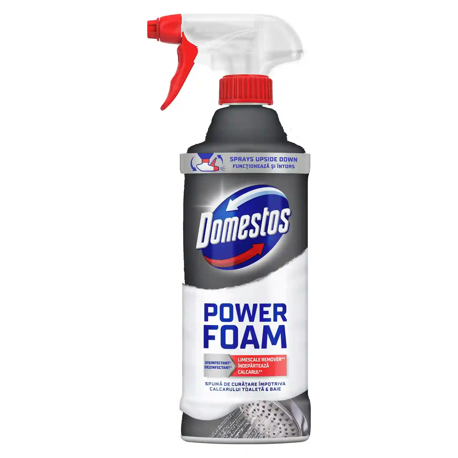 Spuma de curatare impotriva calcarului Domestos Power Foam Spray Limescale 435ml