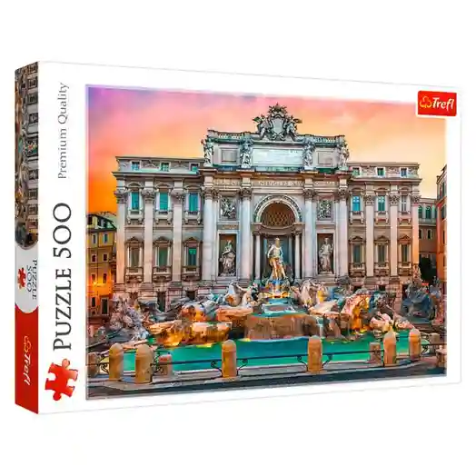 TF Пазлы "500" - "Fontanna di Trevi,Rome", 40567