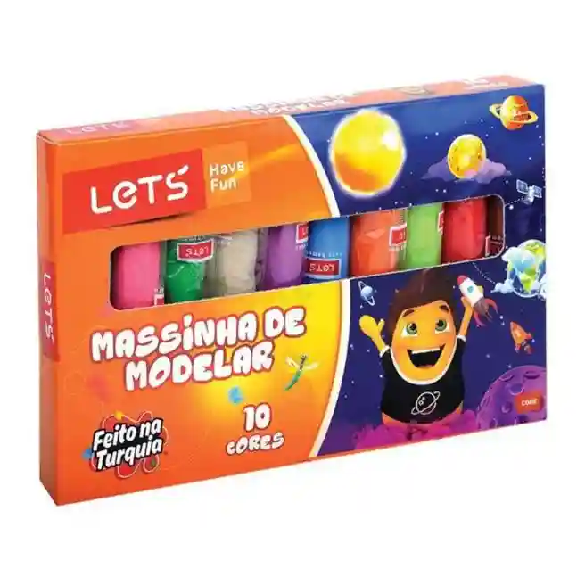 LT Набор массы для лепки "Finger", 10 * 40 гр., код 40654