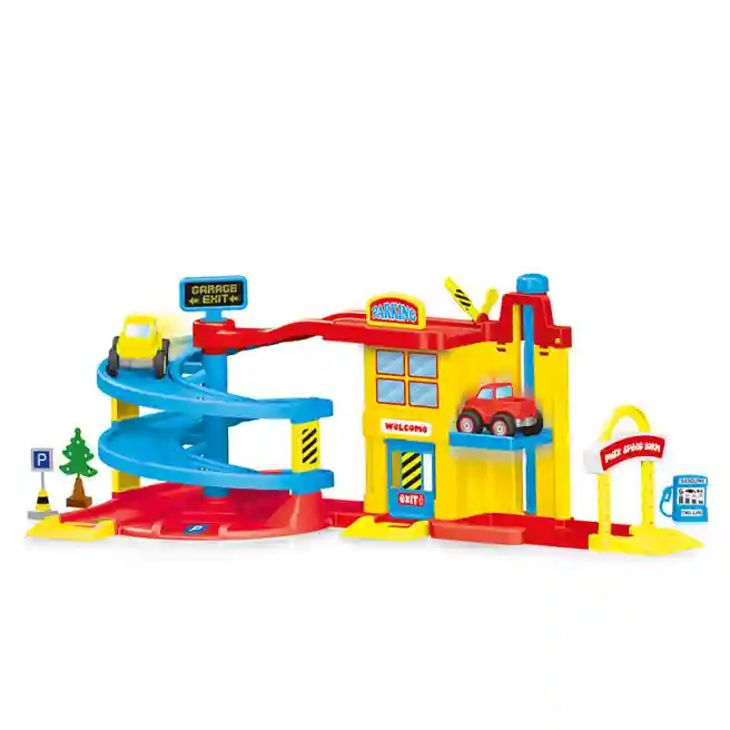 DL Игровой набор Гараж с треком, код 41473