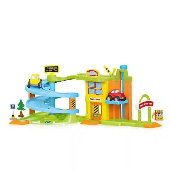 DL Игровой набор Гараж с треком, код 41473