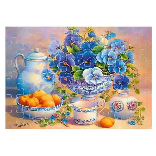 TF Пазлы "1000" - "Blue bouquet / DDFA", код 41607