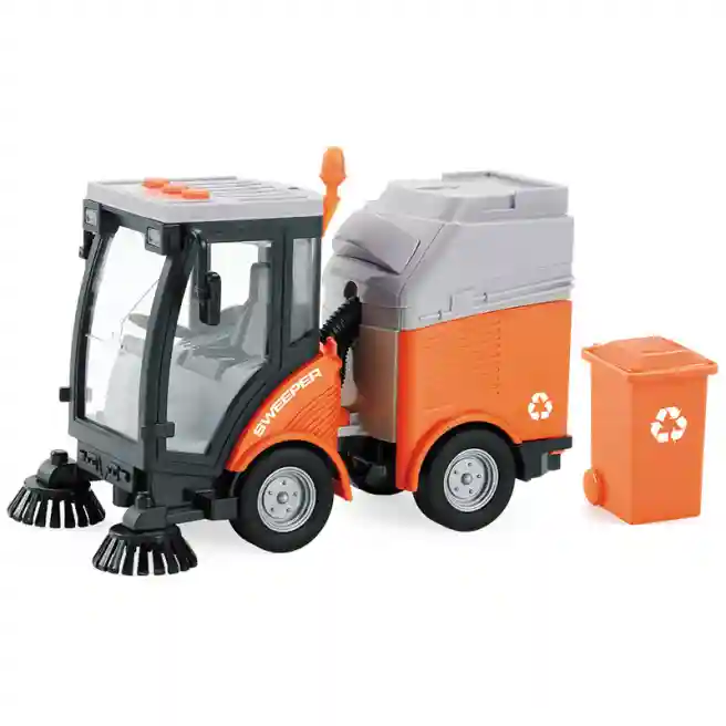 WY Машина инерц. 1:16 "Ride-on Sweeper" (свет,звук), код 36205