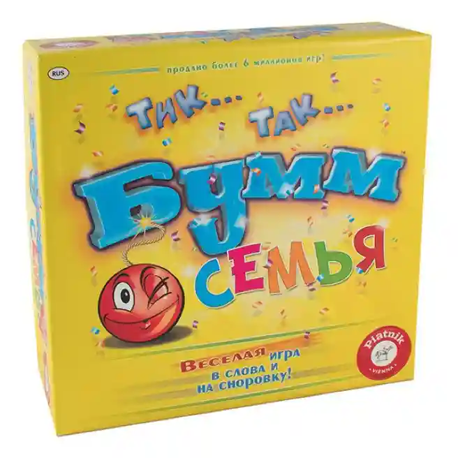 PT Настольная игра "Тик Так Бумм. Семья."(RUS), код 42138