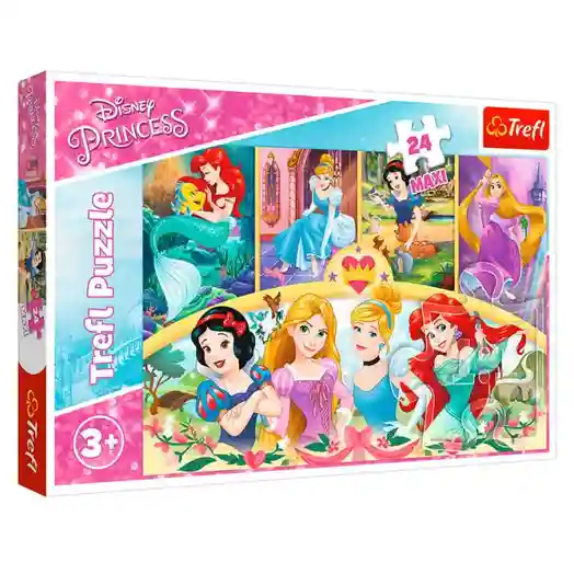 TF Пазлы "24 Maxi" - "The magic of memories / Disney Princess", код 42167