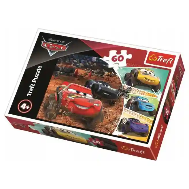 TF Пазлы "60-"Lightning McQueen with friends / Disney Cars 3", код 42180