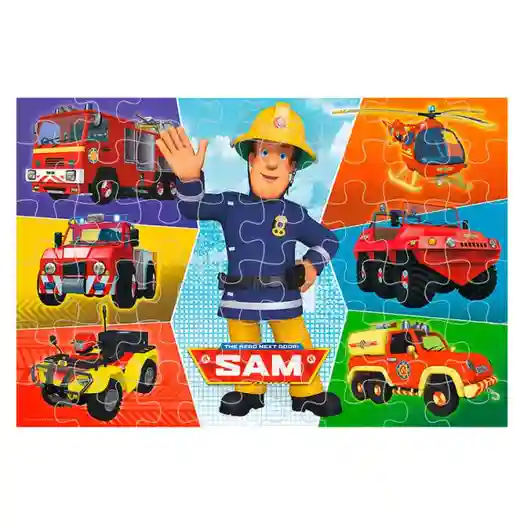 TF Пазлы "100" -"Sams vehicles / Prism A&D Fireman Sam", код 42175