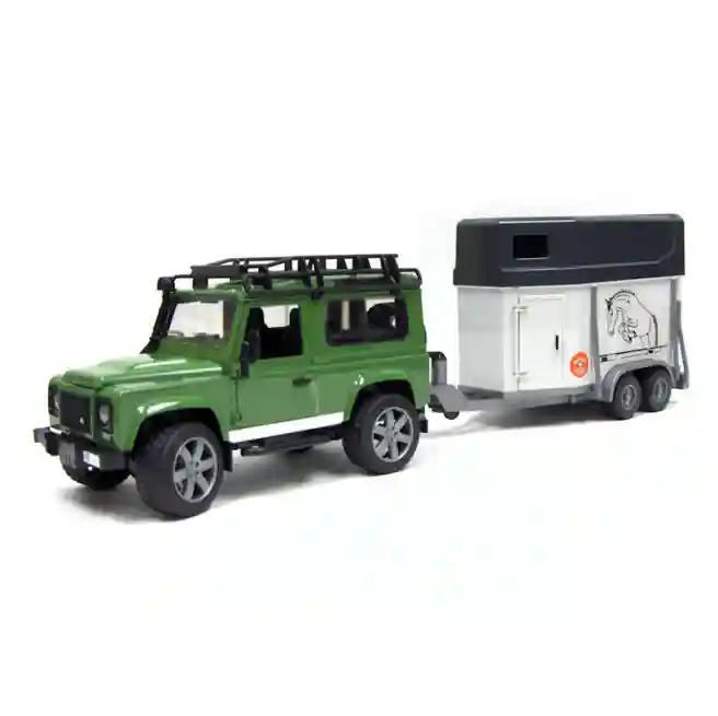 Внедорожник Rover Defender Station с прицепом для лошадей, код 42277