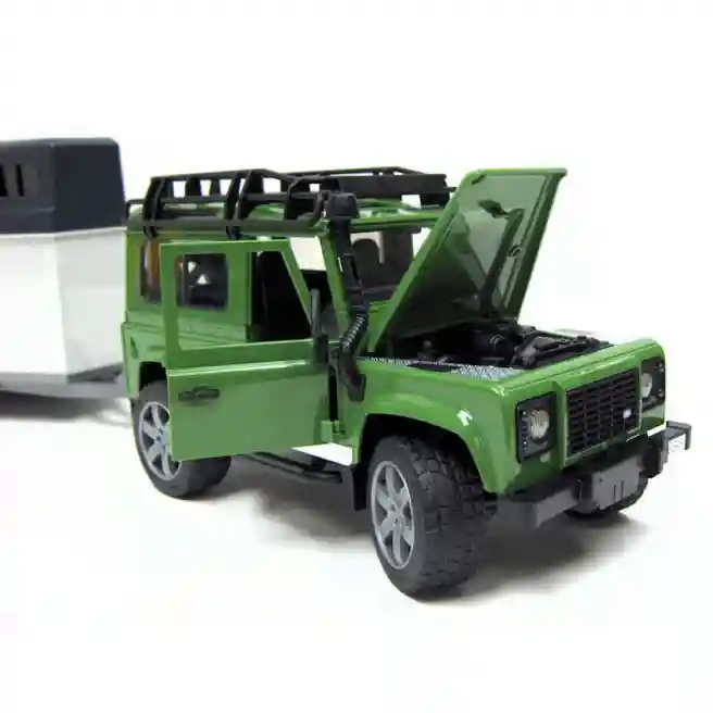 Внедорожник Rover Defender Station с прицепом для лошадей, код 42277
