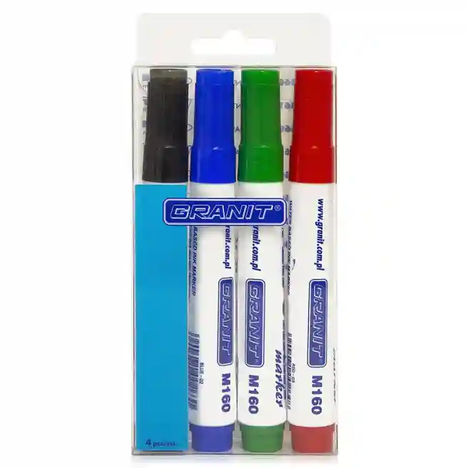 Set de markere GRANIT M160 pentru flipchart, (4 bucăți)