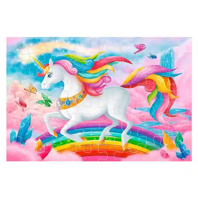 TF Пазлы "100" - Into the crystal world of unicorns / Trefl, код 42667