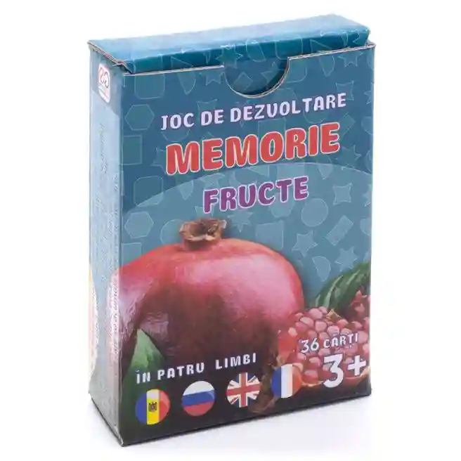 Joc de memorie. Fructe