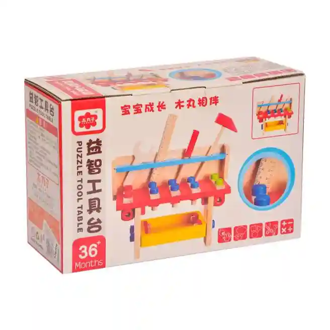 Set de instrumente din lemn, cod 126704