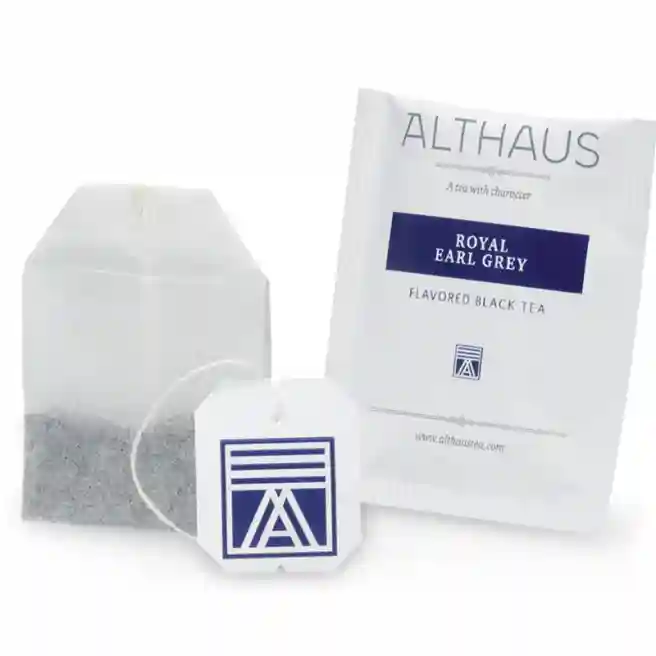 Ceai Althaus Royal Earl Grey, negru cu bergamot, 20 x 1,75 gr.