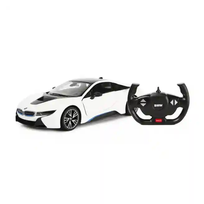 RS Машина р/у RASTAR 1:14 BMW I8 белая, код 43718
