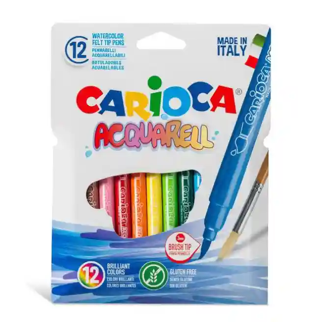 Set carioci Carioca ACQUARELL, 12 buc