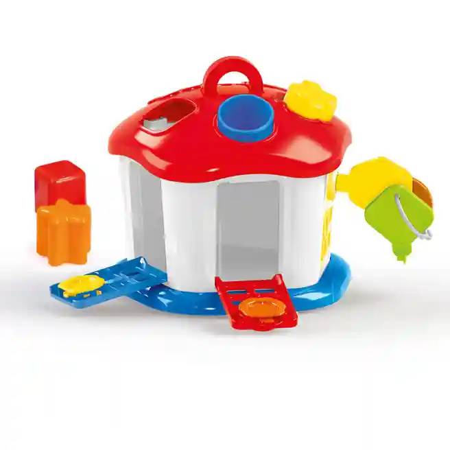 DL Sorter Casuta vesela cu chei, 9 piese, cod 44489