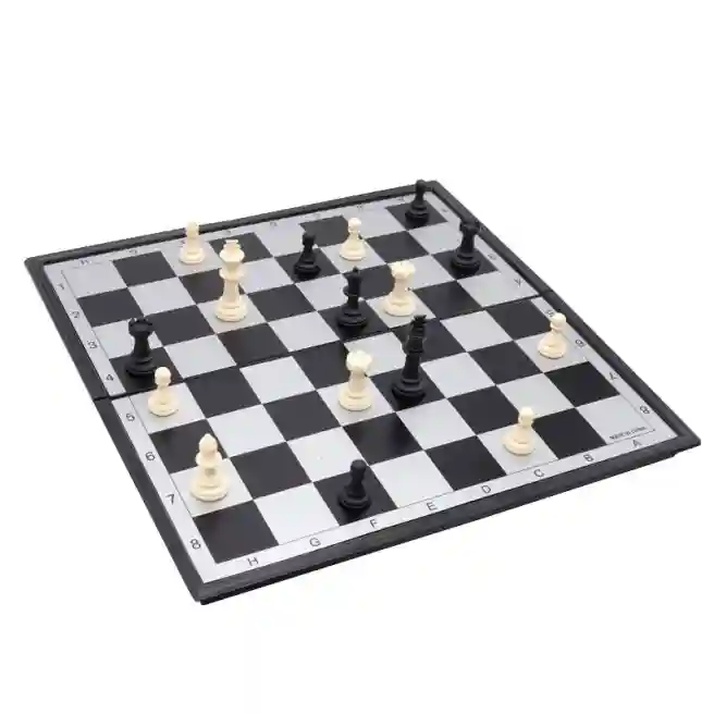 Joc de masă 3în1 (sah/dame/table) magnetic, cod 138704