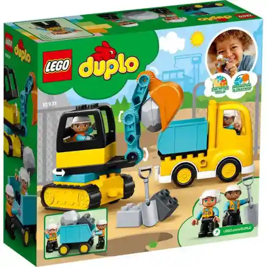 Конструктор LEGO DUPLO Truck & Tracked Excavator, арт. 10931