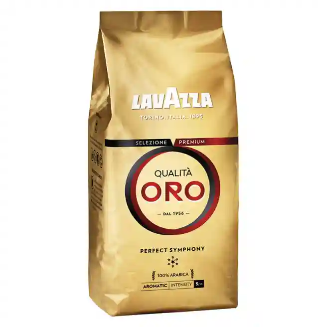 Cafea boabe "Lavazza" Qualita Oro, ambalaj moale, 500 gr