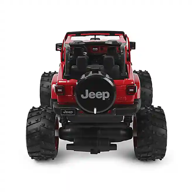 RS Машина р/у RASTAR 1:14 JEEP Wrangler JL with Big foot design, красная, код 27066
