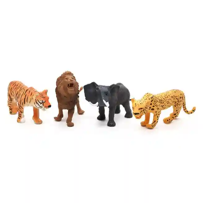 Set animale sălbatice  12cm 4buc, cod 28131