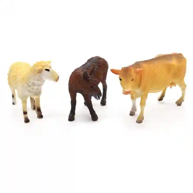 Set animale de ferma 12cm 3buc, cod 28141