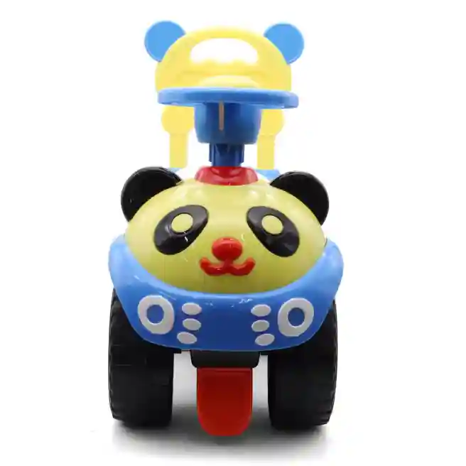 Mașinuță de împins Panda, albastră, cod 141610