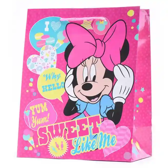 Пакет подарочный "Disney" 17,8x22,9x9,8см (в миксе 24 шт)