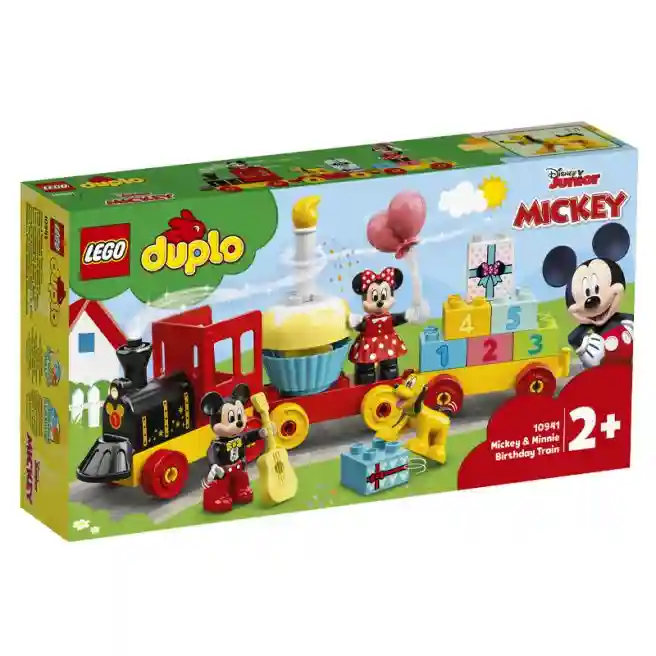 Конструктор LEGO DUPLO Праздничный поезд Микки и Минни, арт. 10941