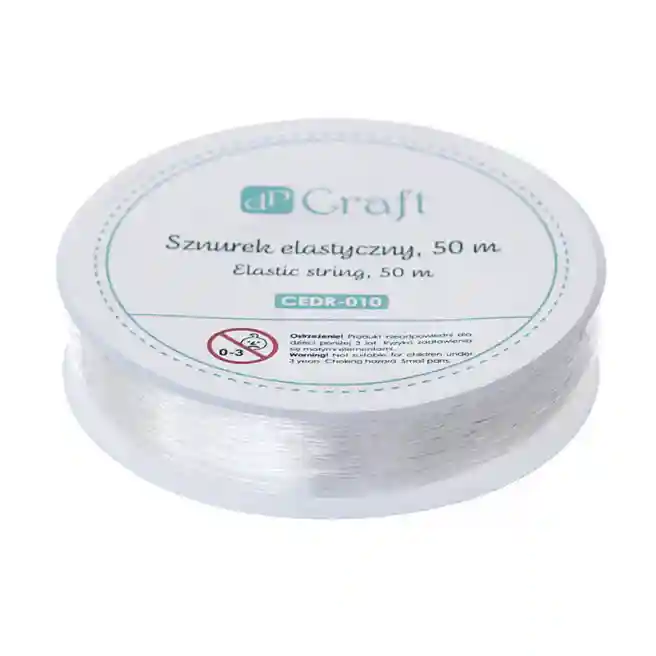 Ață elastică pentru mărgele 0,45mm 50m