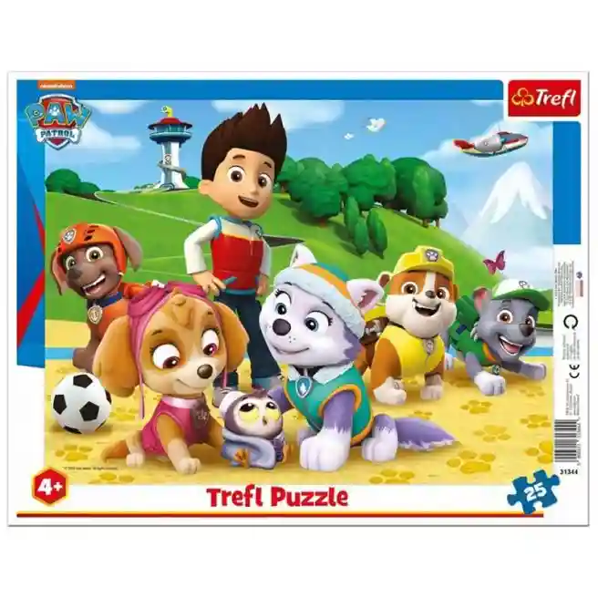 TF Puzzle "Paw patrol pe traseu" 25 Frame, cod 46366