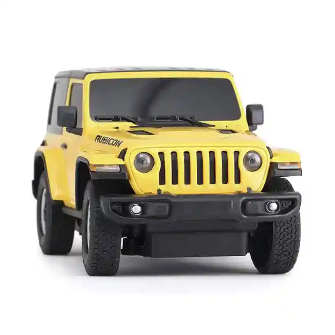 RS Машина на р/у RASTAR 1:24 JEEP Wrangler JL, желтая, код 50622