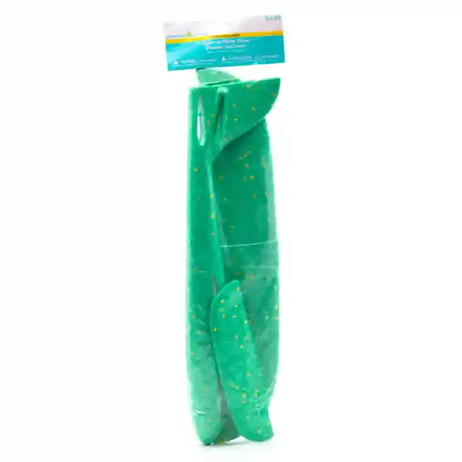 Avion planor 48 cm (front LED) verde, cod 152619