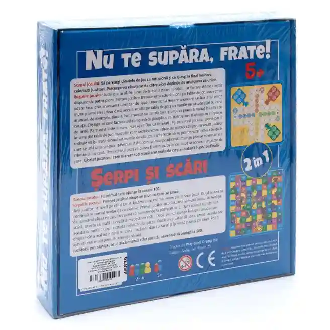 PL Настольная игра "Не обижайся, друг! Змеи и лестницы" RO, код 46839